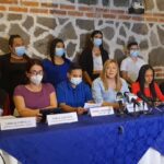 La Mesa Permanente por una Ley de Identidad de Género en El Salvador en conferencia de prensa
